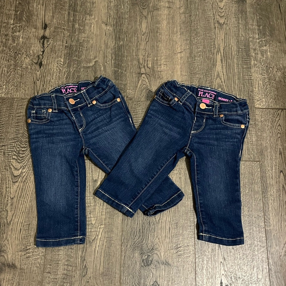The Children's Place Dark Blue Jeans for Kids